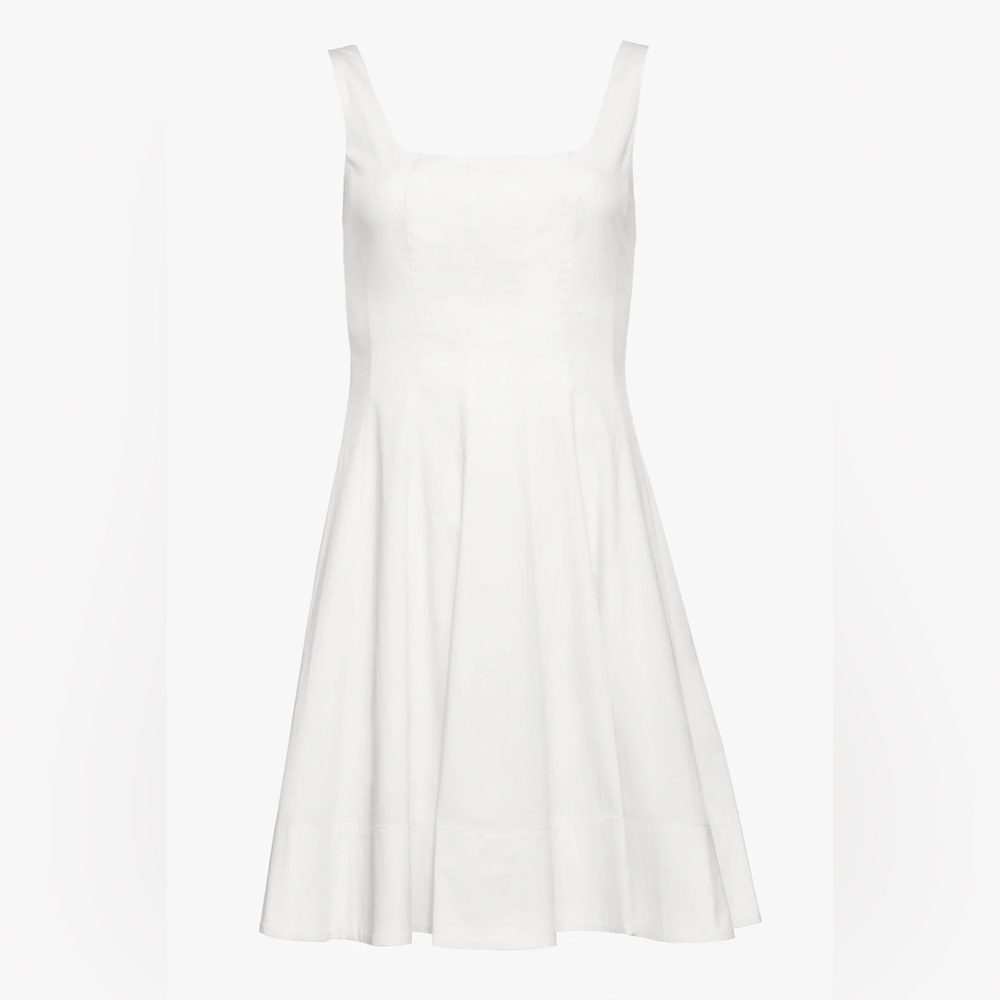 New STAUD MINI WELLS DRESS WHITE - Picture 14 of 14